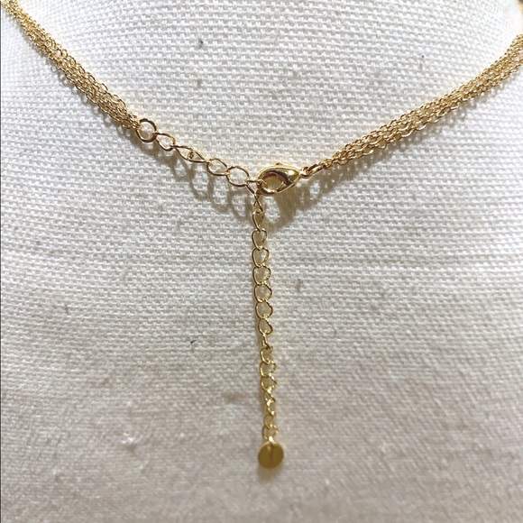 Sterling Forever 14k Gold Plated Layered Necklace - Picture 6 of 10